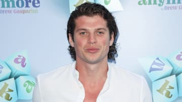 Lewis Cope seen attending the press night for "We Aren't Kids Anymore"