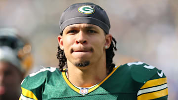 Green Bay Packers wide receiver Christian Watson