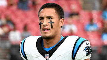 Carolina Panthers wide receiver Tetairoa McMillan