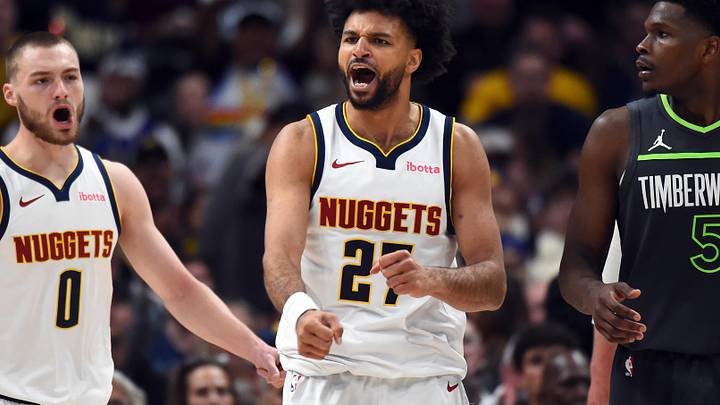 Jamal Murray and Christian Braun