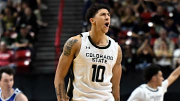 Colorado State Rams' star Nique Clifford (10).