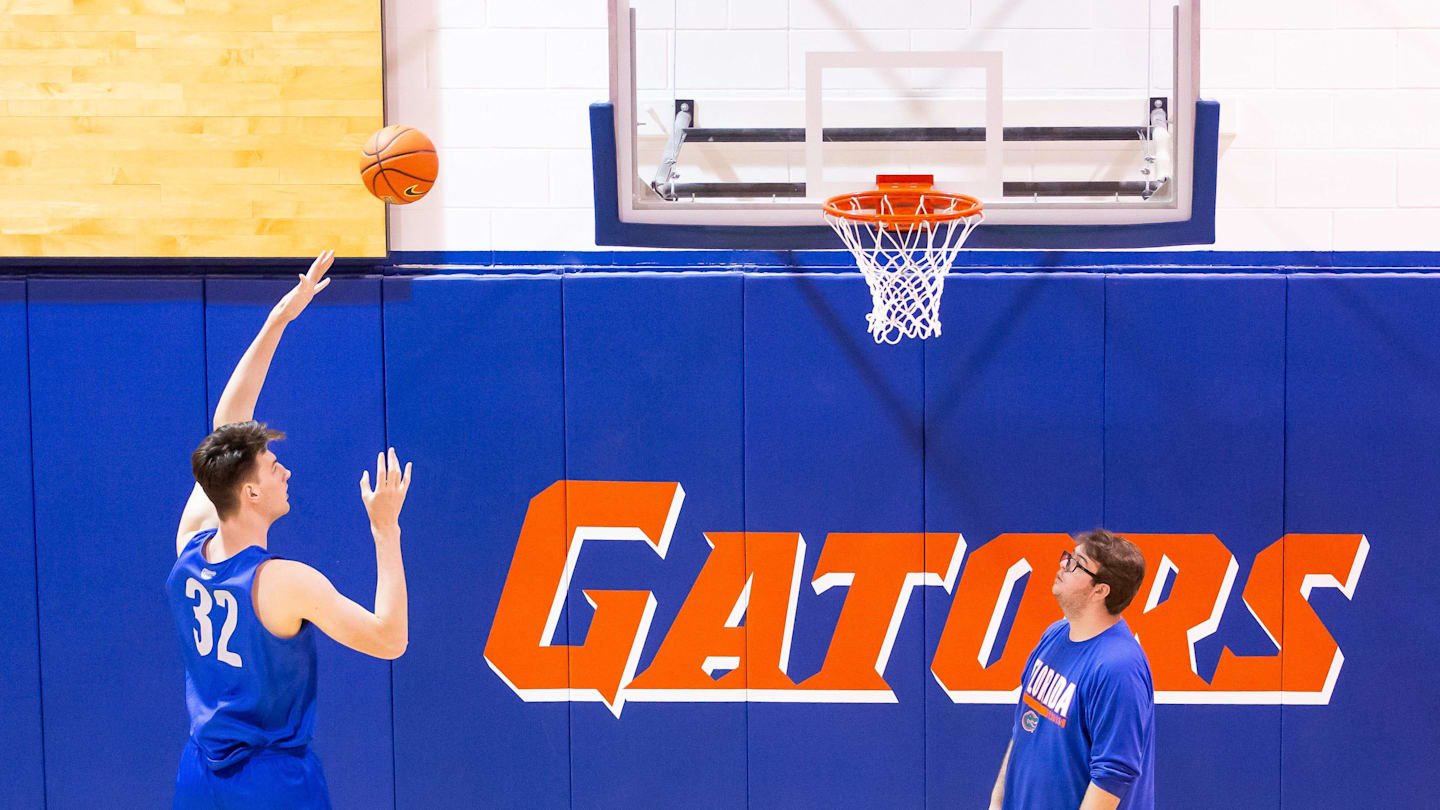 Florida Gators' Olivier Rioux Embracing RecordBreaking Height in New