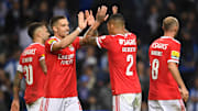 Esultanza in Porto-Benfica