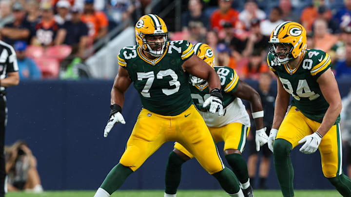 Green Bay Packers tackle Andre Dillard