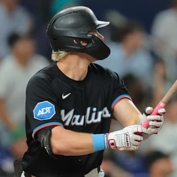 The Marlins are road favorites against the Braves on Thursday night.
