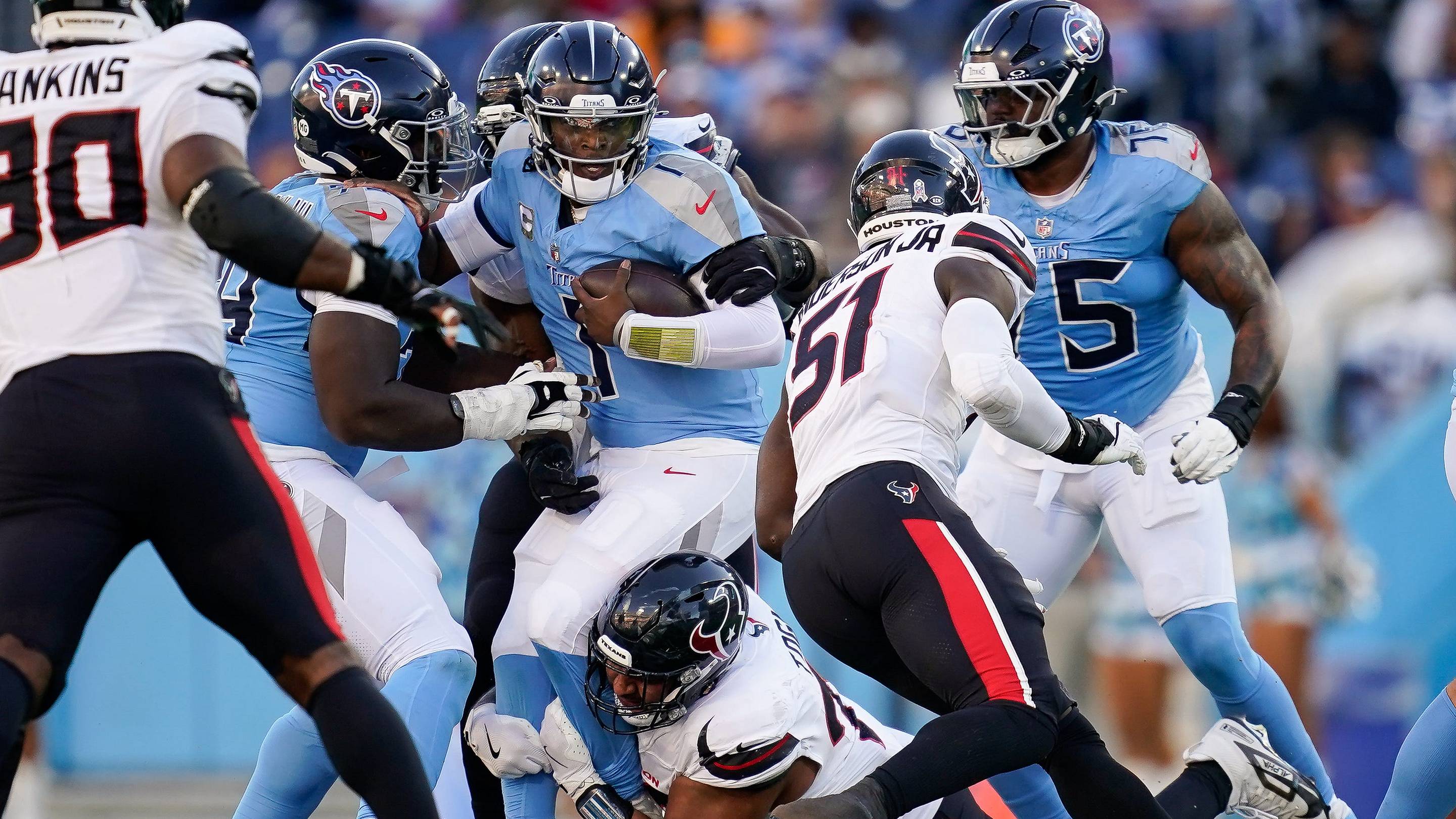 Texans' Poor 0-4 Start Isn't Fooling Titans' Cam Ward, Robert Saleh