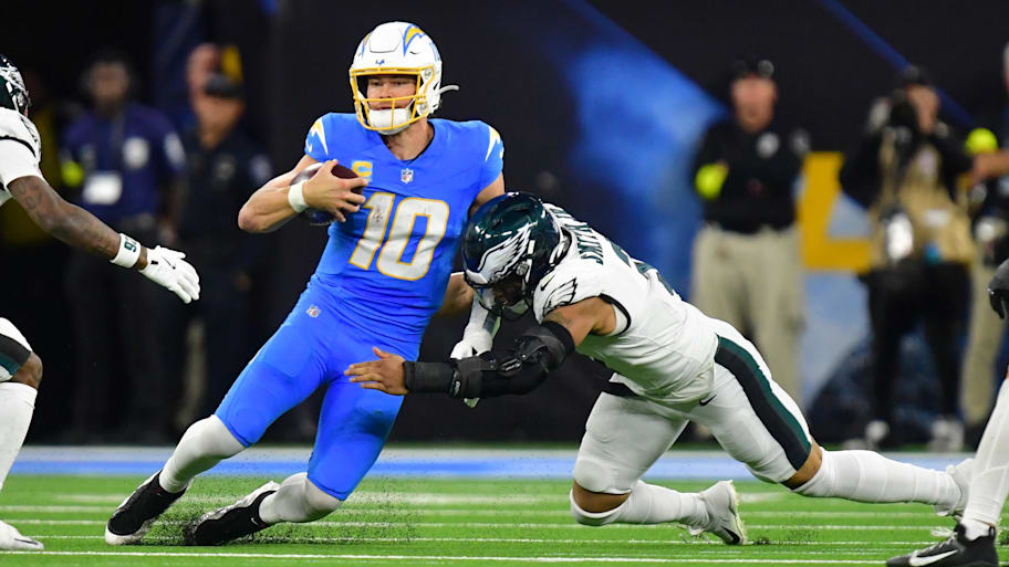Los Angeles Chargers quarterback Justin Herbert