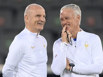 Guy Stéphan et Didier Deschamps, ensemble en Bleus depuis 2012