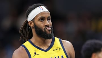 Indiana Pacers center Isaiah Jackson (22) during a game against the Washington Wizards.