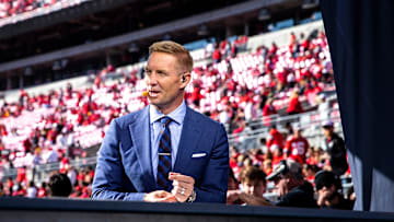 Joel Klatt speaks on a Big Noon Kickoff pregame show before a NCAA football game between Iowa and Ohio State, Saturday, Oct. 22, 2022, at Ohio Stadium in Columbus, Ohio.

221022 Iowa Ohio St Fb 0119 Jpg