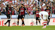 Il Milan dopo un gol 