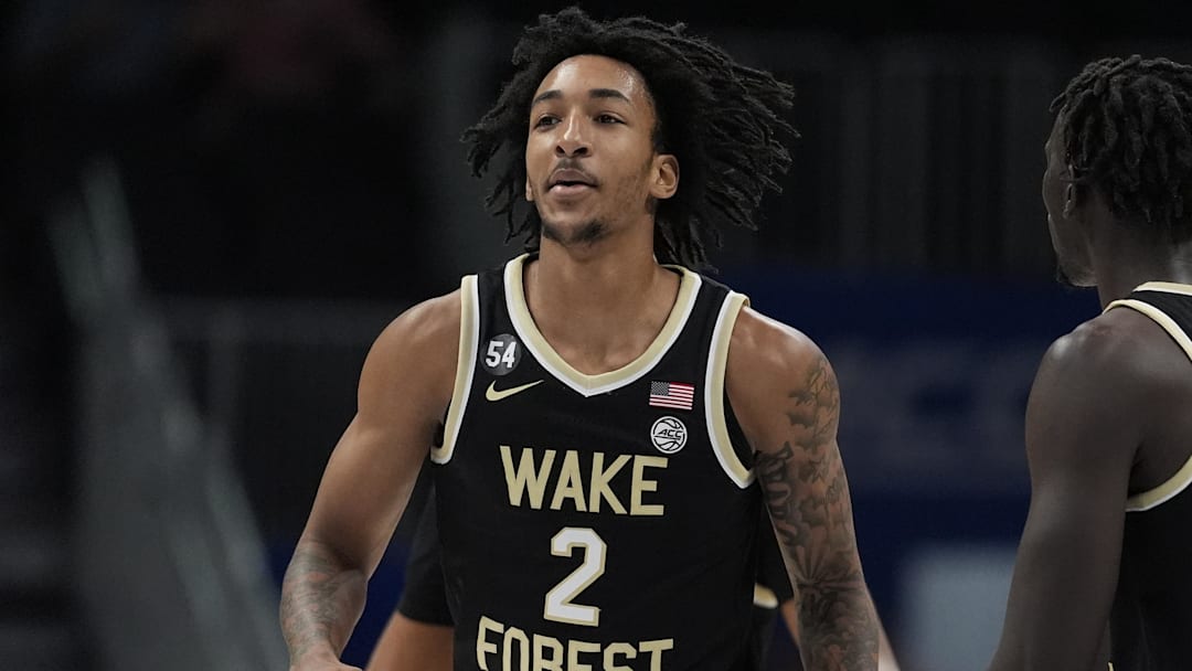 Wake Forest Demon Deacons forward Juke Harris (2)