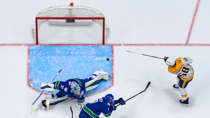 Nashville Predators v Vancouver Canucks