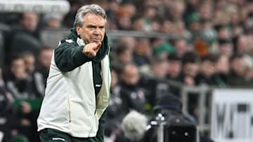 Horst Steffen und Werder Bremen erlebten gegen Eintracht Frankfurt einen Last-Minute-Schock Horst Steffen und Werder Bremen erlebten gegen Eintracht Frankfurt einen Last-Minute-Schock