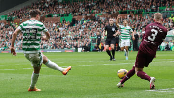 Celtic effectively secured last season's title with victory over Hearts in May