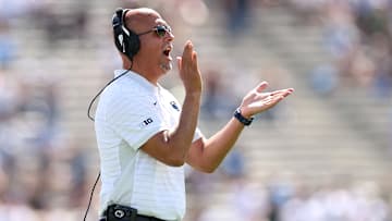 Penn State football head coach James Franklin at UCLA