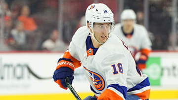 New York Islanders forward Pierre Engvall will be looking to get his career back on track this season.