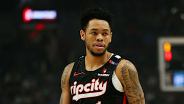 Portland Trail Blazers guard Anfernee Simons.