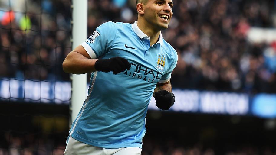 Manchester City's Sergio Aguero