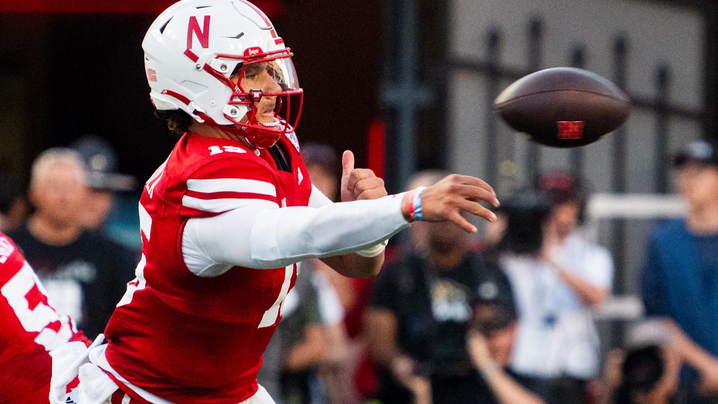 Would Nebraska QB Dylan Raiola be the top pick in the 2025 NFL Draft if eligible?