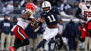 Penn State Nittany Lions defensive end Abdul Carter (11)