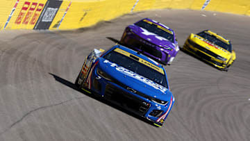 Kyle Larson, Hendrick Motorsports, Denny Hamlin, Joe Gibbs Racing, Joey Logano, Team Penske, NASCAR