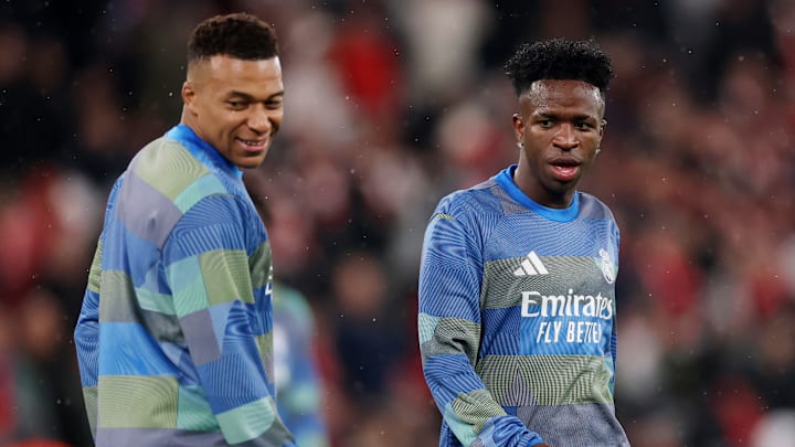 Kylian Mbappé et Vinicius Jr - Real Madrid Kylian Mbappé et Vinicius Jr - Real Madrid