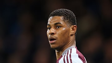 Marcus Rashford, joueur de Manchester United prêté à Aston Villa 
