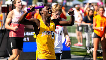Jashua Anglo of Johnston had a big day at the IATC Indoor Championships in Ames.