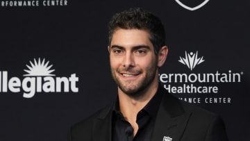 Las Vegas Raiders Introduce Jimmy Garoppolo