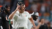 Miami's Mario Cristobal looks to stem the tide after the Hurricanes suffered their first loss of the year to Louisville, a year after narrowly missing both the ACC championship and College Football Playoff.