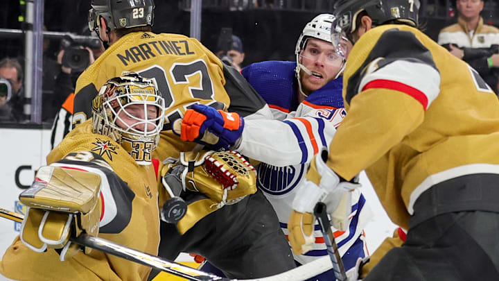 Edmonton Oilers v Vegas Golden Knights