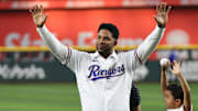 Andrus fue homenajeado en el pasado Juego de Estrellas