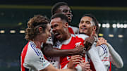 Arsenal secured a 5-1 win over Sporting CP