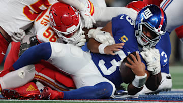 New York Giants quarterback Russell Wilson
