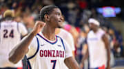 Gonzaga Bulldogs forward Tyon Grant-Foster (7). 