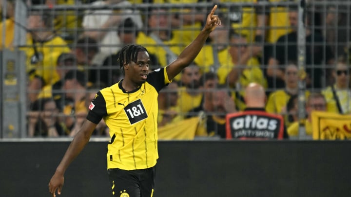 Borussia Dortmund winger Jamie Gittens