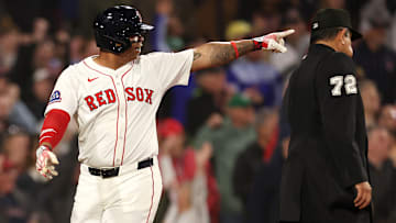 Rafael Devers no quiere jugar en la primera base de Boston 
