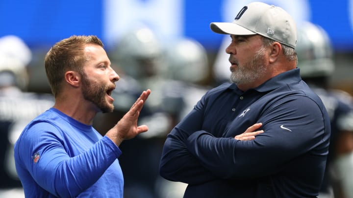 Dallas Cowboys v Los Angeles Rams, Sean McVay, Mike McCarthy