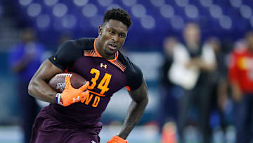 DK Metcalf at the NFL Combine