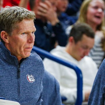 Gonzaga Bulldogs head coach Mark Few.