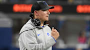 Boise State Broncos head coach Spencer Danielson.