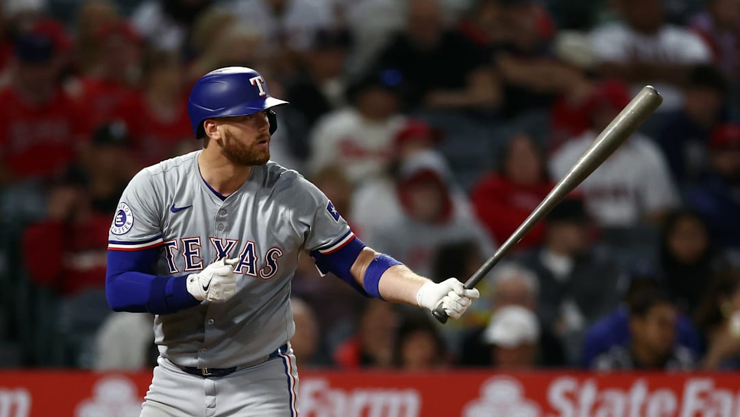 Texas Rangers v Los Angeles Angels