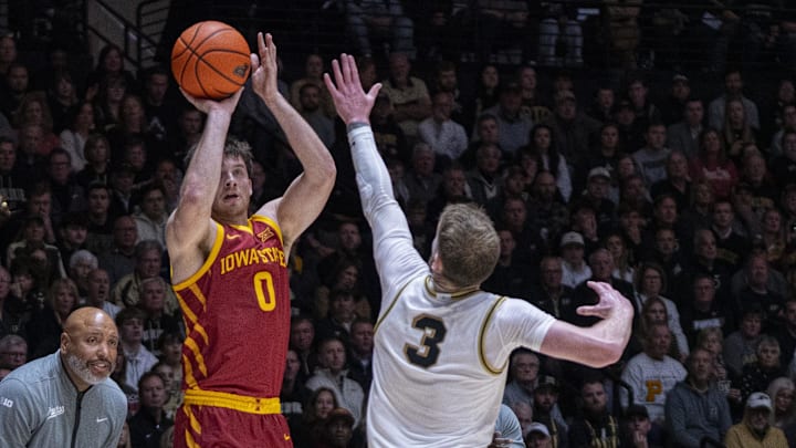 Iowa State earned a No. 4 ranking in college basketball's latest AP poll.