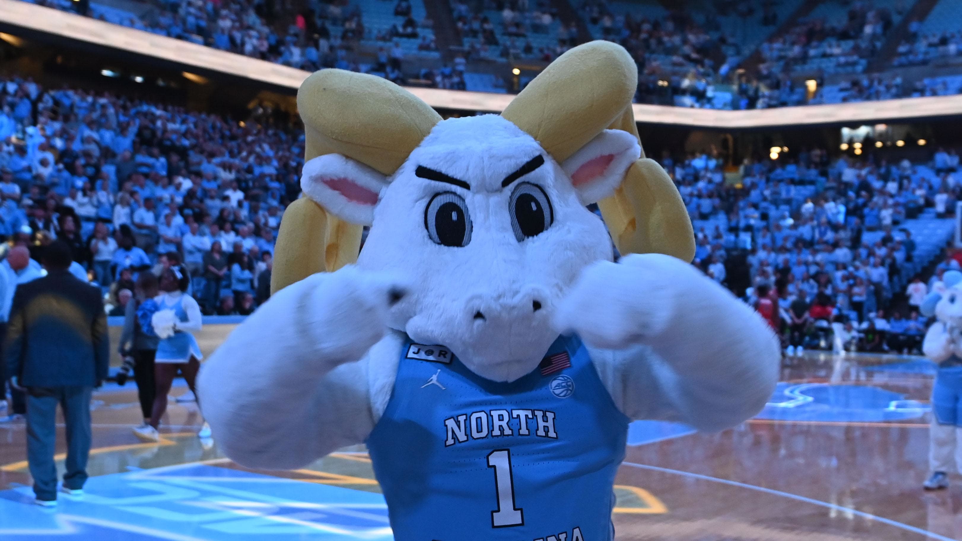 UNC basketball mascot Rameses
