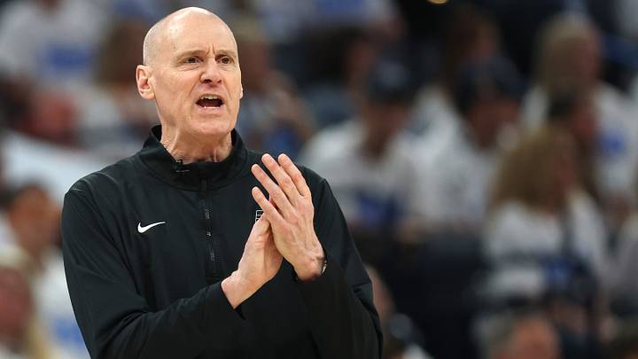 Indiana Pacers head coach Rick Carlisle during Game 1 of the 2025 NBA Finals against the Oklahoma City Thunder.