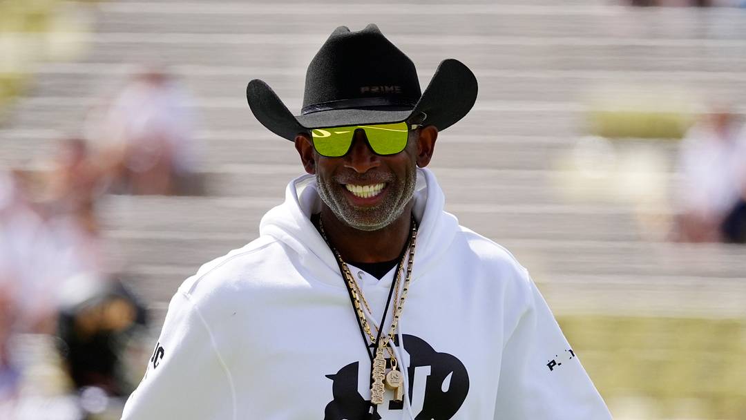 Sep 12, 2026; Boulder, Colorado, USA; Colorado Buffaloes head coach Deion Sanders before the game against Weber State at Folsom Field. Mandatory Credit: Ron Chenoy-Imagn Images Sep 12, 2026; Boulder, Colorado, USA; Colorado Buffaloes head coach Deion Sanders before the game against Weber State at Folsom Field. Mandatory Credit: Ron Chenoy-Imagn Images