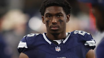 Dallas Cowboys cornerback DaRon Bland (26) stands on the sidelines during the game against the Los Angeles Rams at AT&T Stadium.