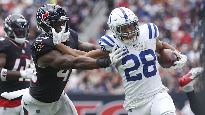 Jonathan Taylor and the Colts will welcome their division rivals from Houston on Sunday. Jonathan Taylor and the Colts will welcome their division rivals from Houston on Sunday.