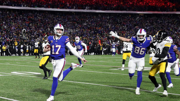 Buffalo Bills quarterback Josh Allen